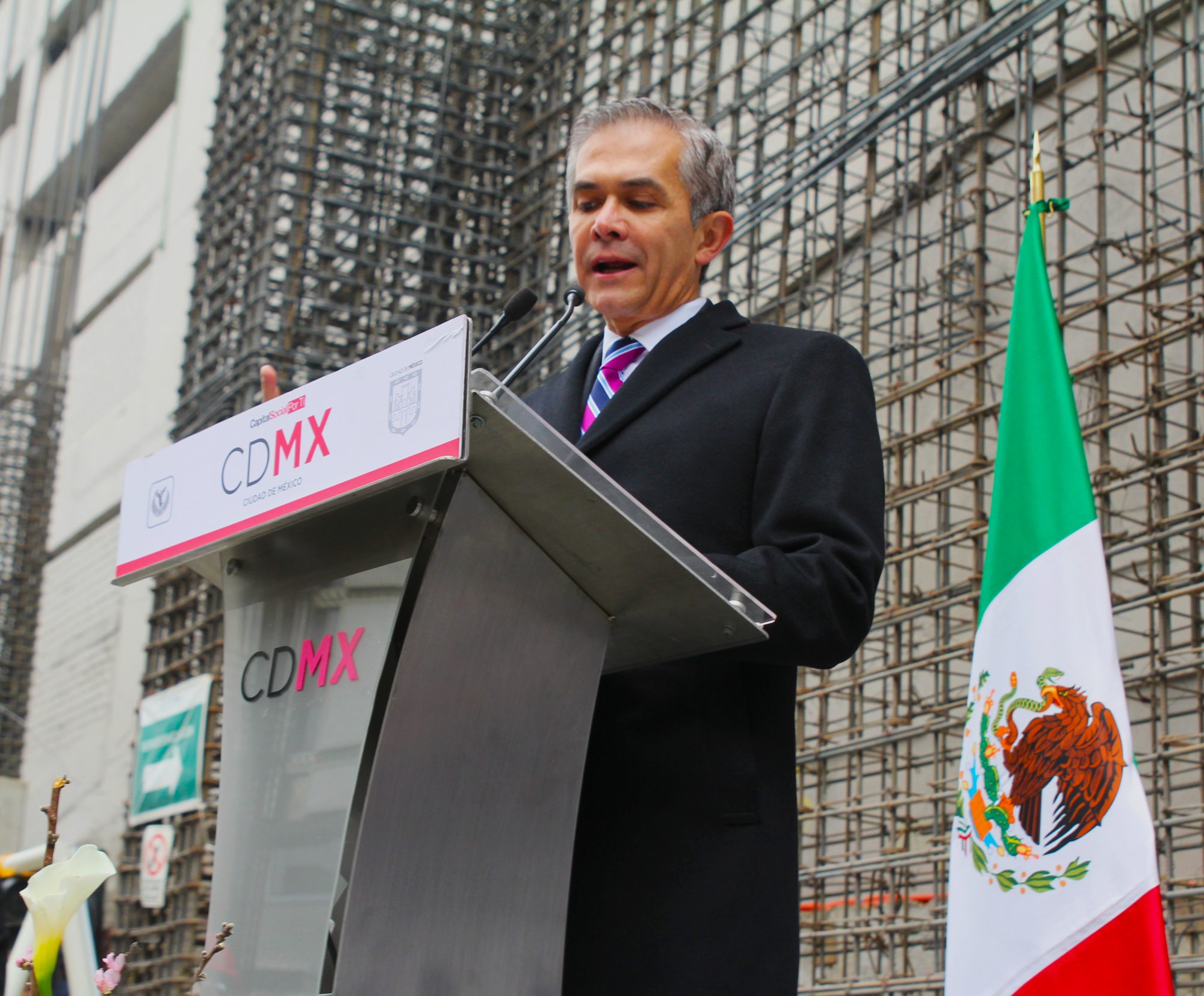 Dr. Miguel Ángel Mancera Espinosa, Jefe de Gobierno de la Ciudad de México