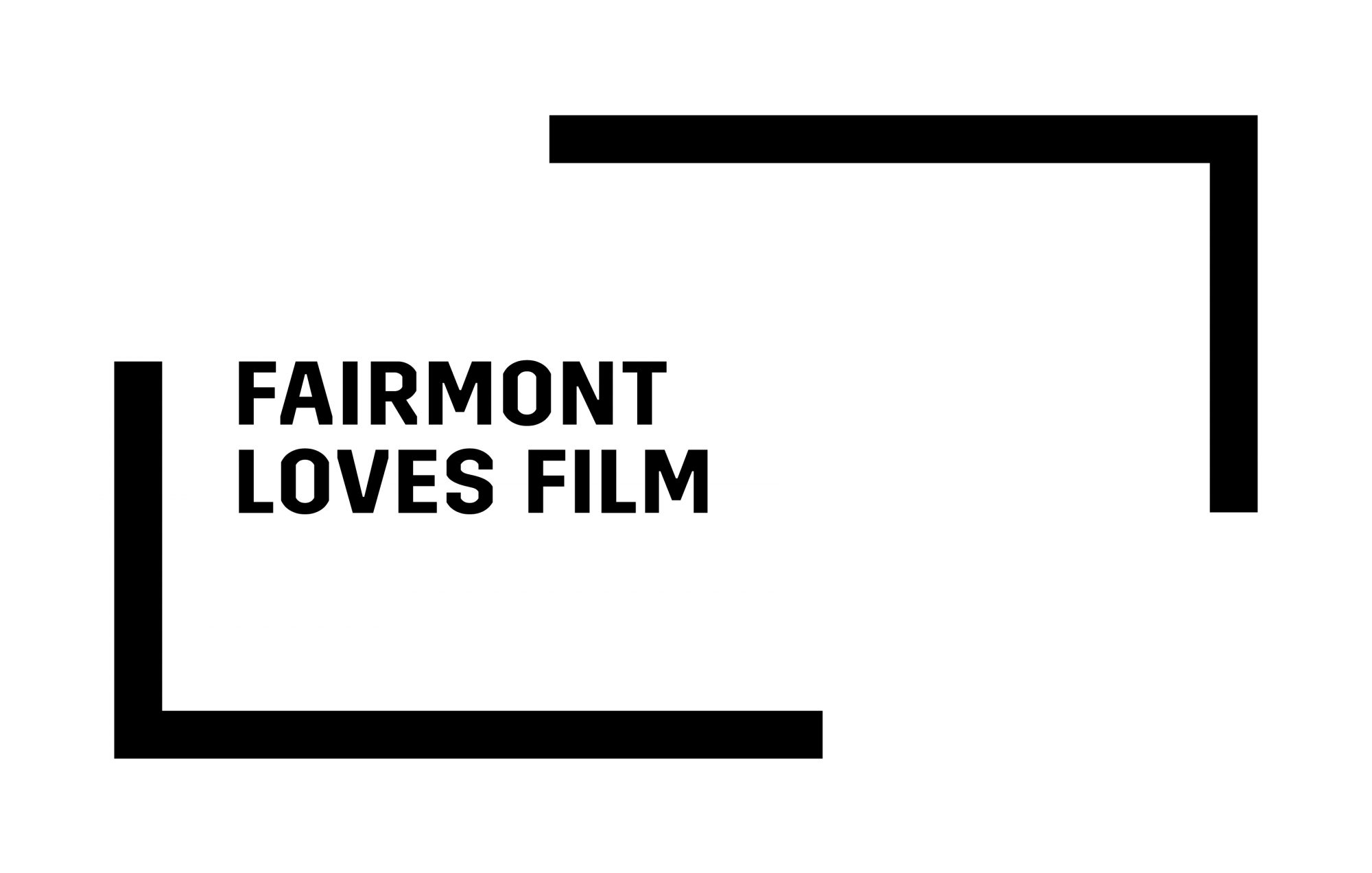 Fairmont Loves Film LOGO - BLACK