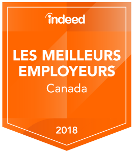 Indeed Les Meilleurs Employeurs Canada 2018 Badge