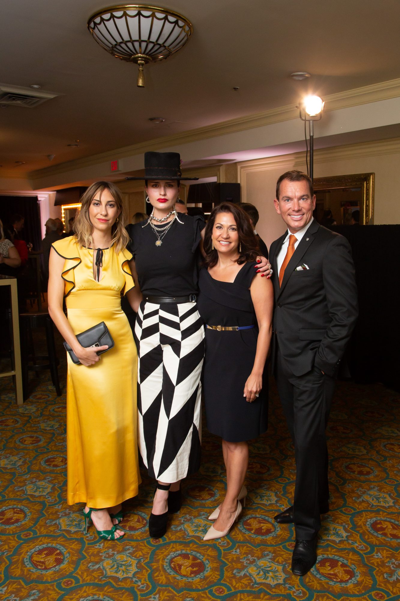 Gia Coppola Cuba Scott Sharon Cohen and Edwin Frizzell at the Fairmont Loves Film Event-jpg