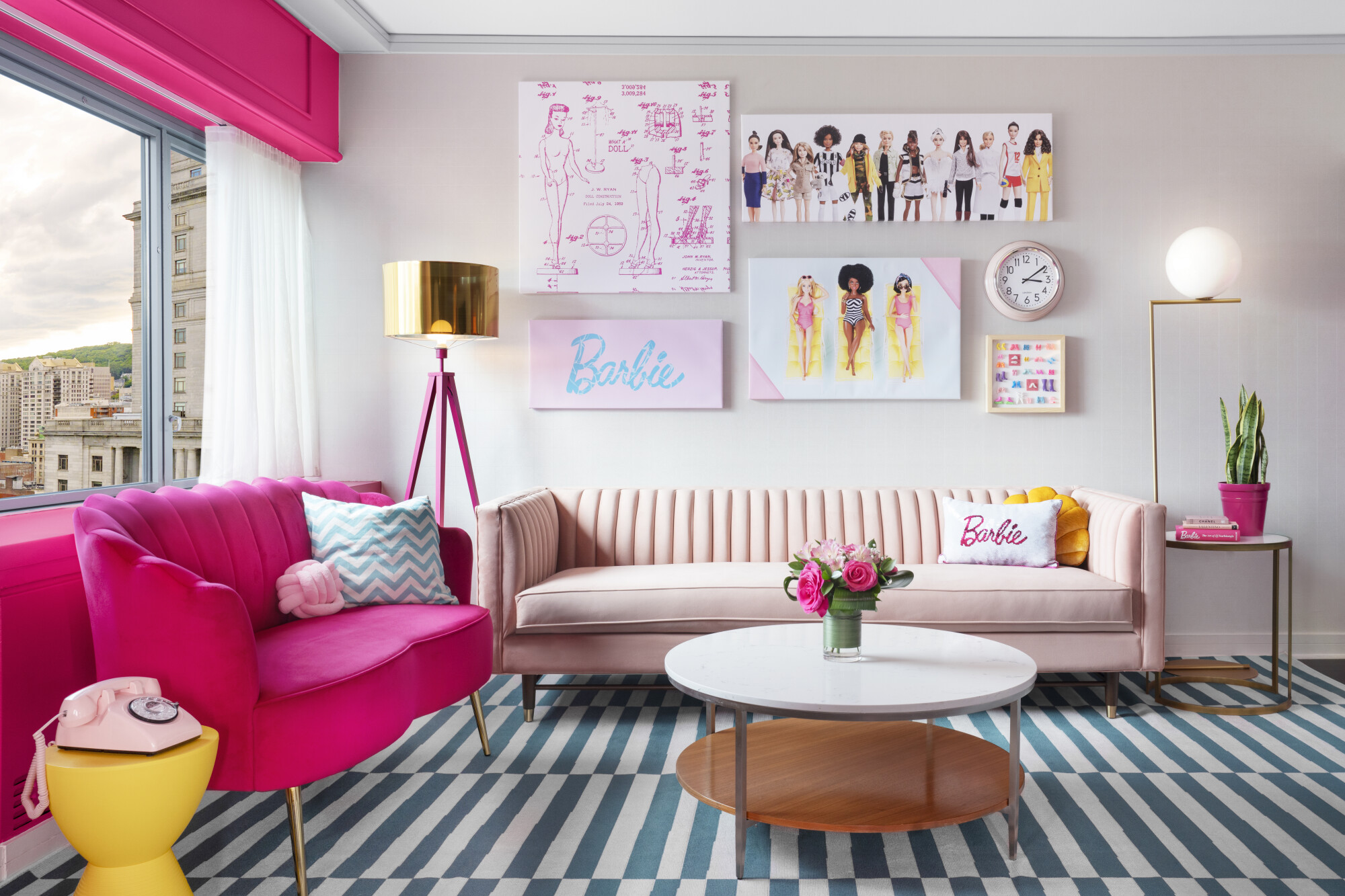 Barbie Dream Suite - Living Room @ Fairmont The Queen Elizabeth - Photo Credit_ Citizen North-jpg