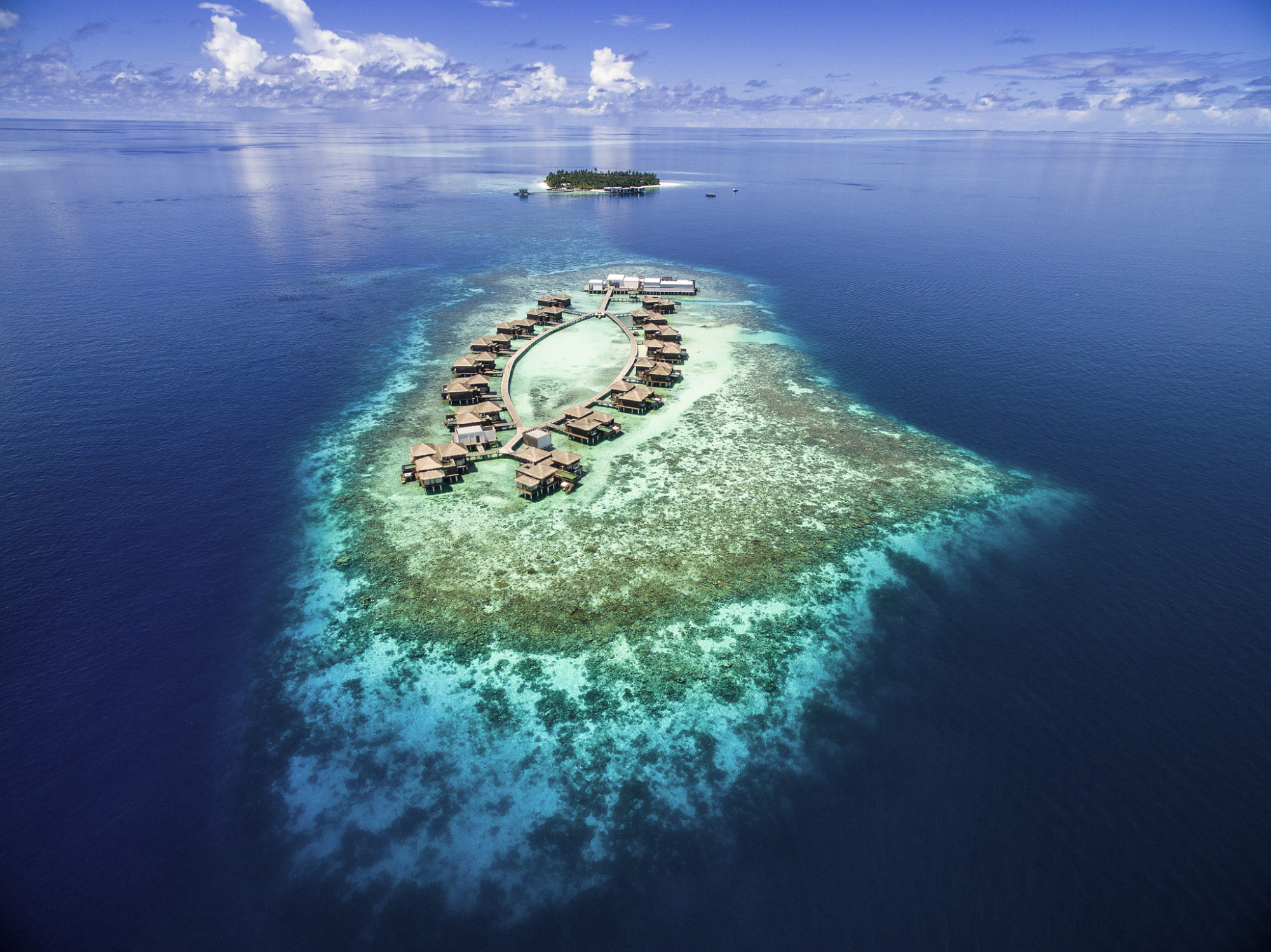 Luxuriöse Oase inmitten des Gaafu Alifu Atolls: Das Raffles Maldives Meradhoo © Warren Baverstock