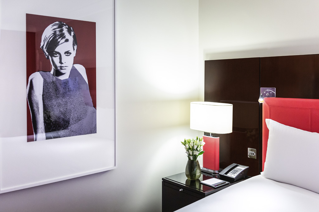 Guest room at Sofitel London St James