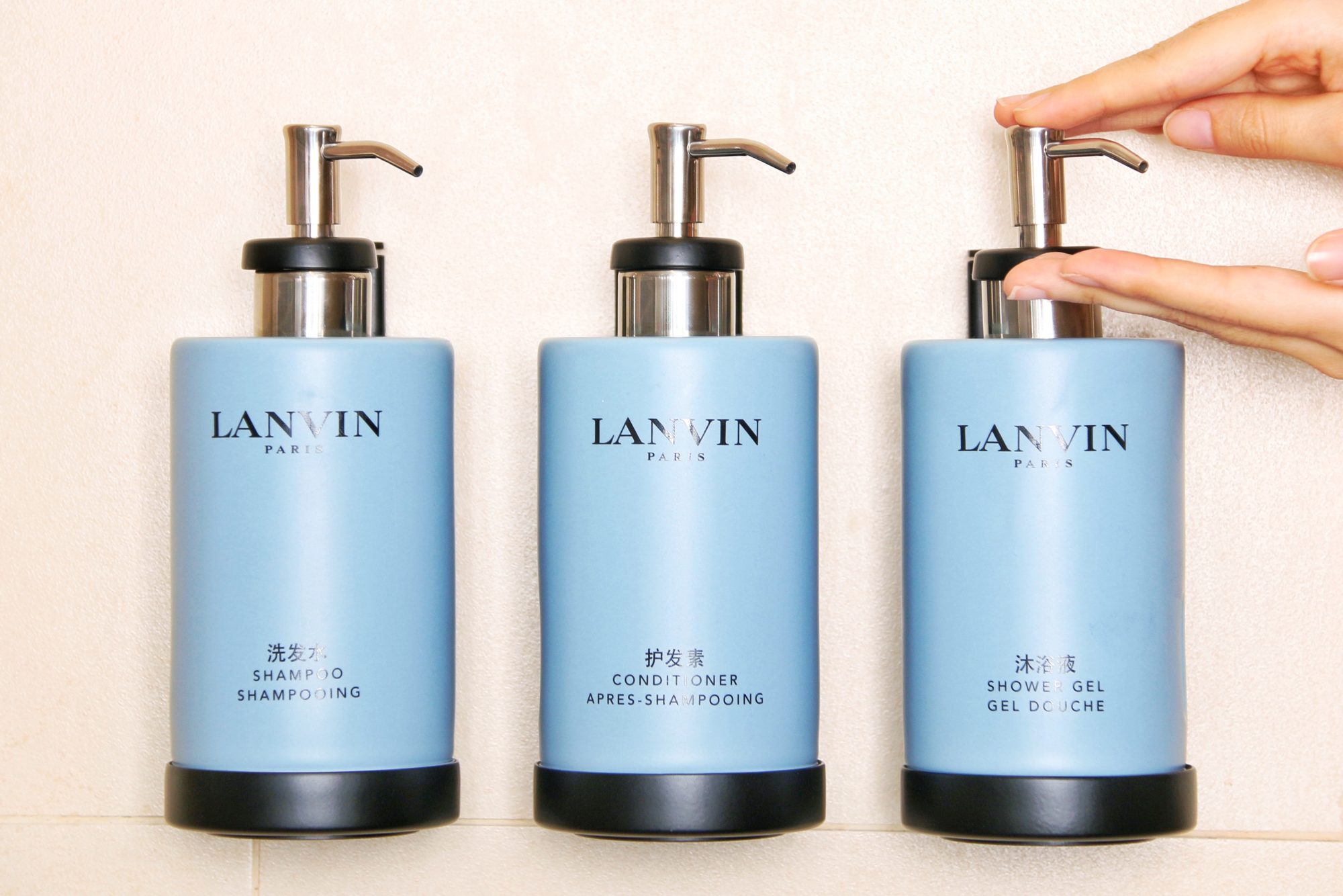 Accor biodegradable solution at Sofitel luxury hotels with Lanvin