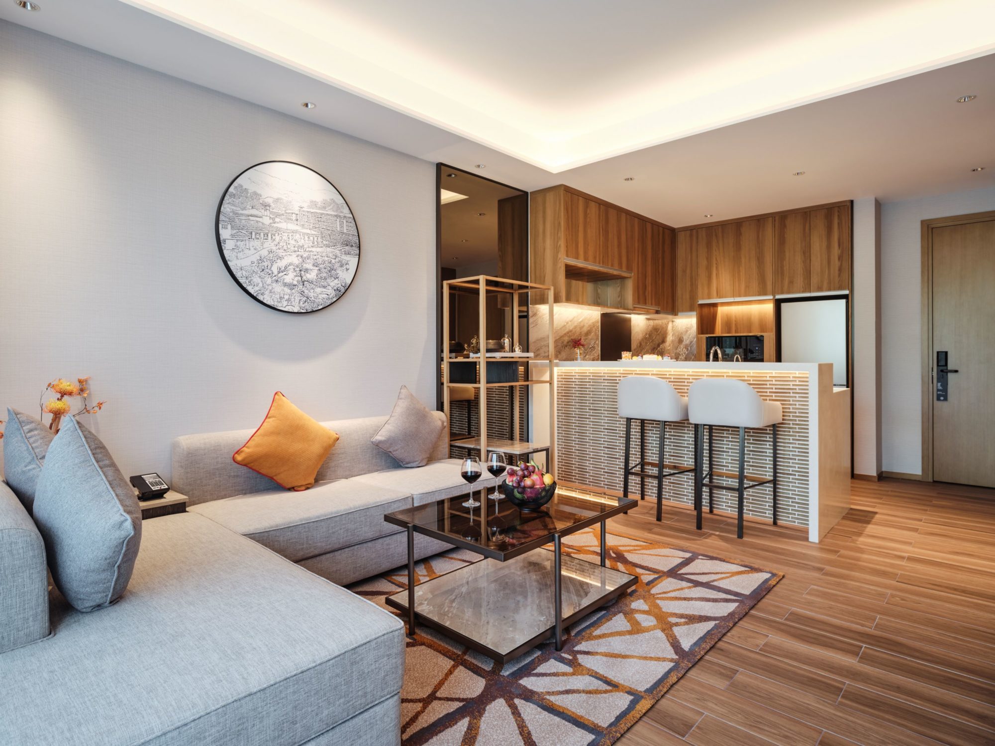 Pullman Living Dongguan Forum – Two Bedroom with Living Room