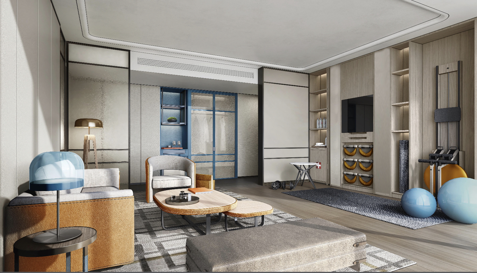 北京港澳中心瑞士酒店 Swissotel Beijing - Vitality Suite - Living Room R.jpeg