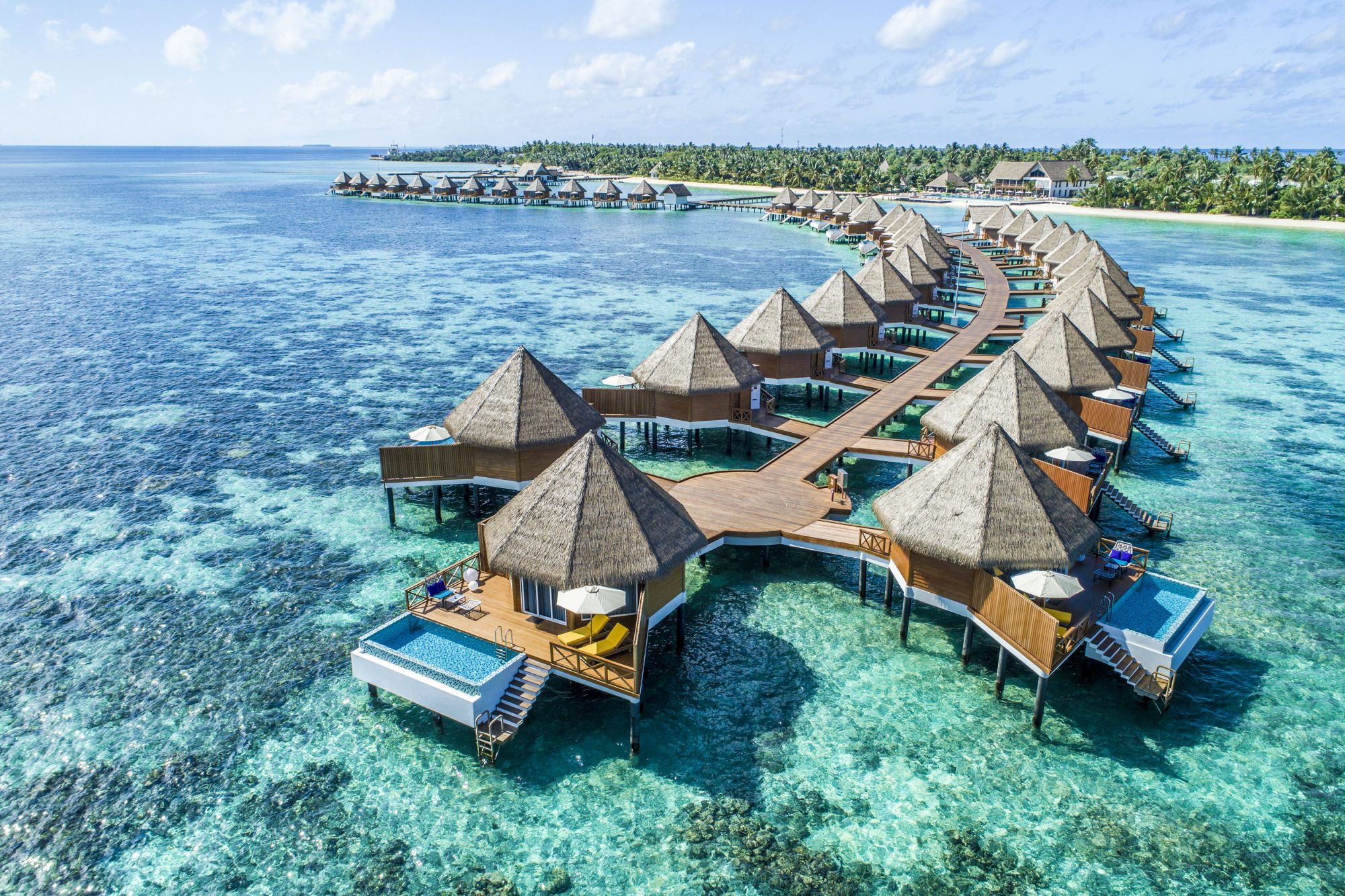 Over Water Villas - Mercure Maldives Koodoo
