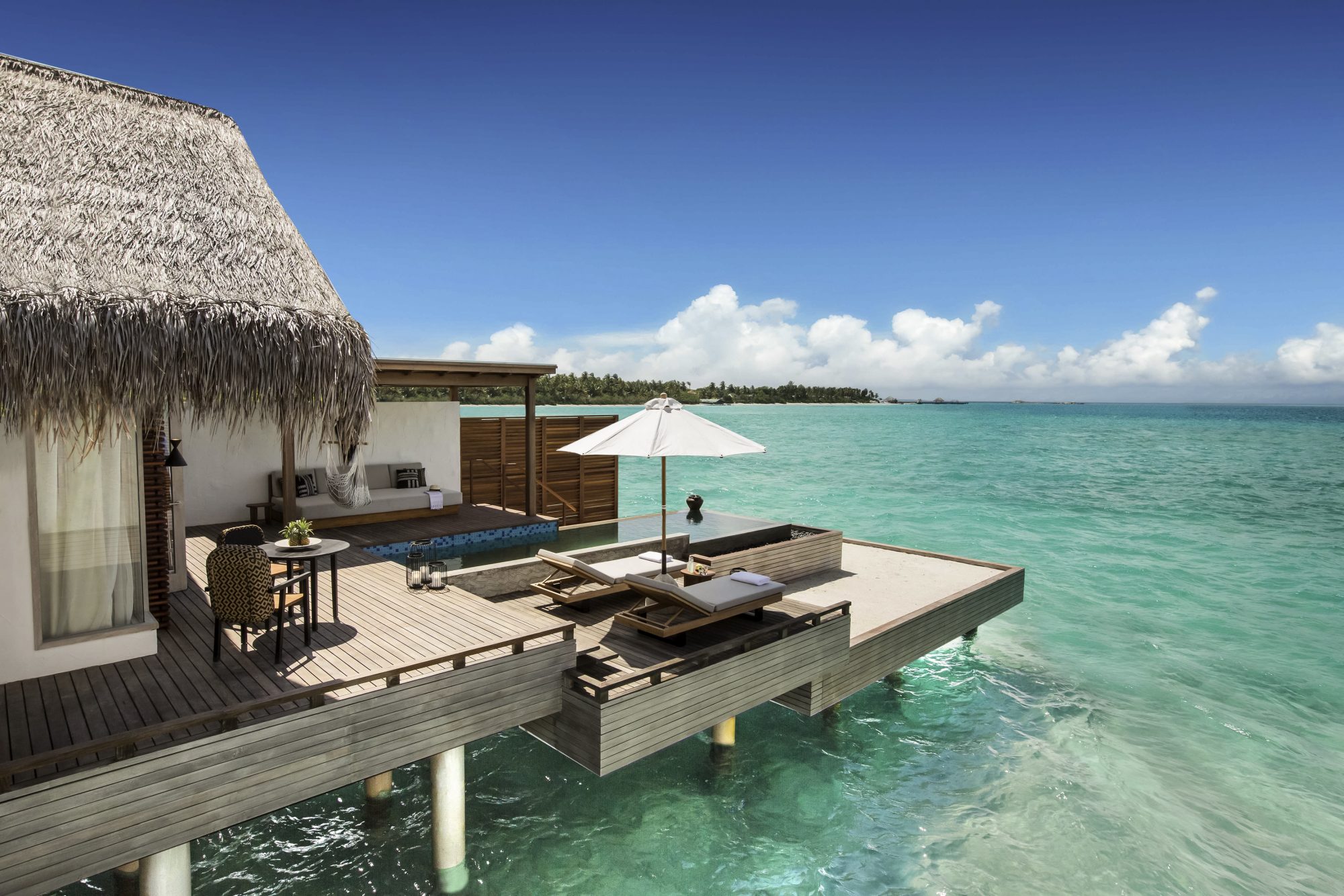 Fairmont Maldives - Water Villa Exteriors