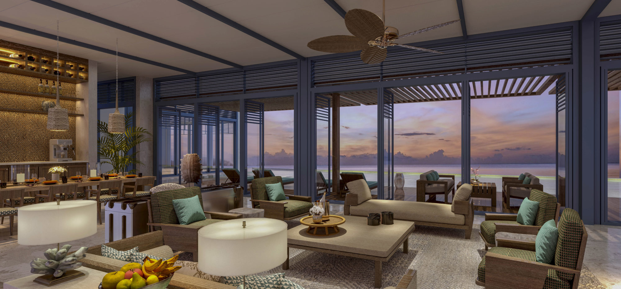 Raffles Royal Residence – Living Room render-jpg