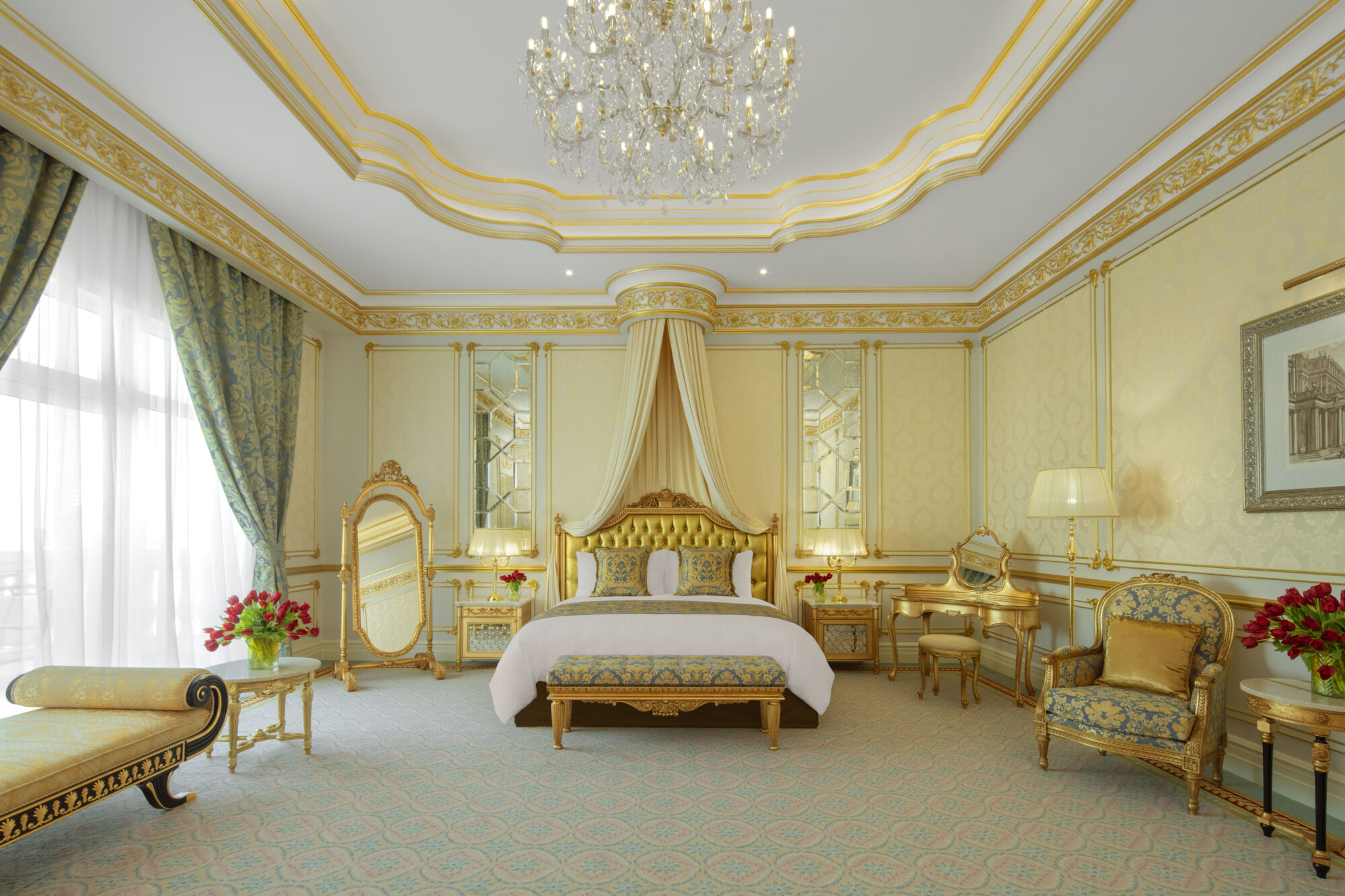 Raffles The Palm Dubai – Royal Suite – Master Bedroom-jpg