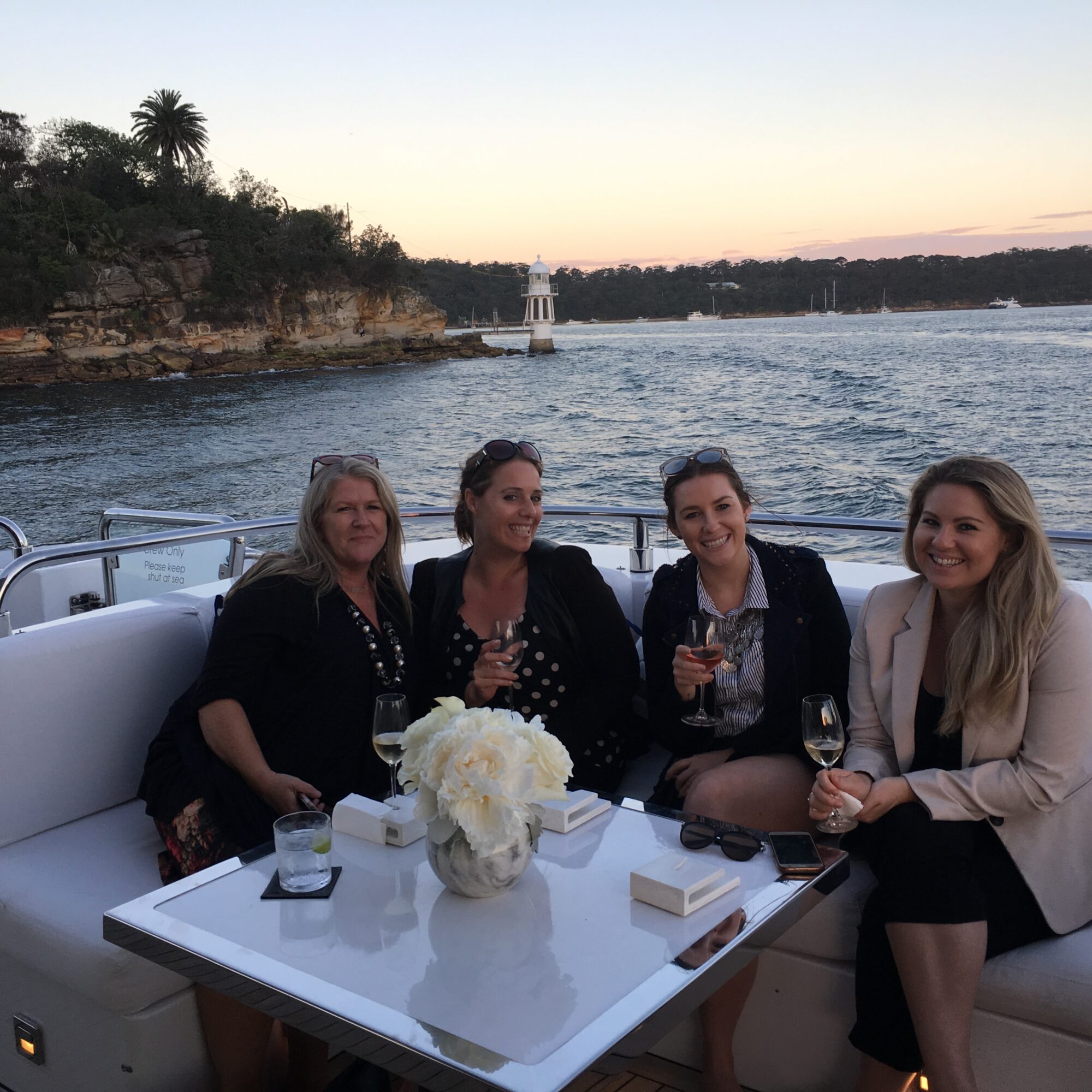 Heather Lawson, Connect Media; Emma Charter, Connect Media; Carly Bakewell, Connect Media and Kathryn Morley from AccorHotels (Pullman Sydney Hyde Park)