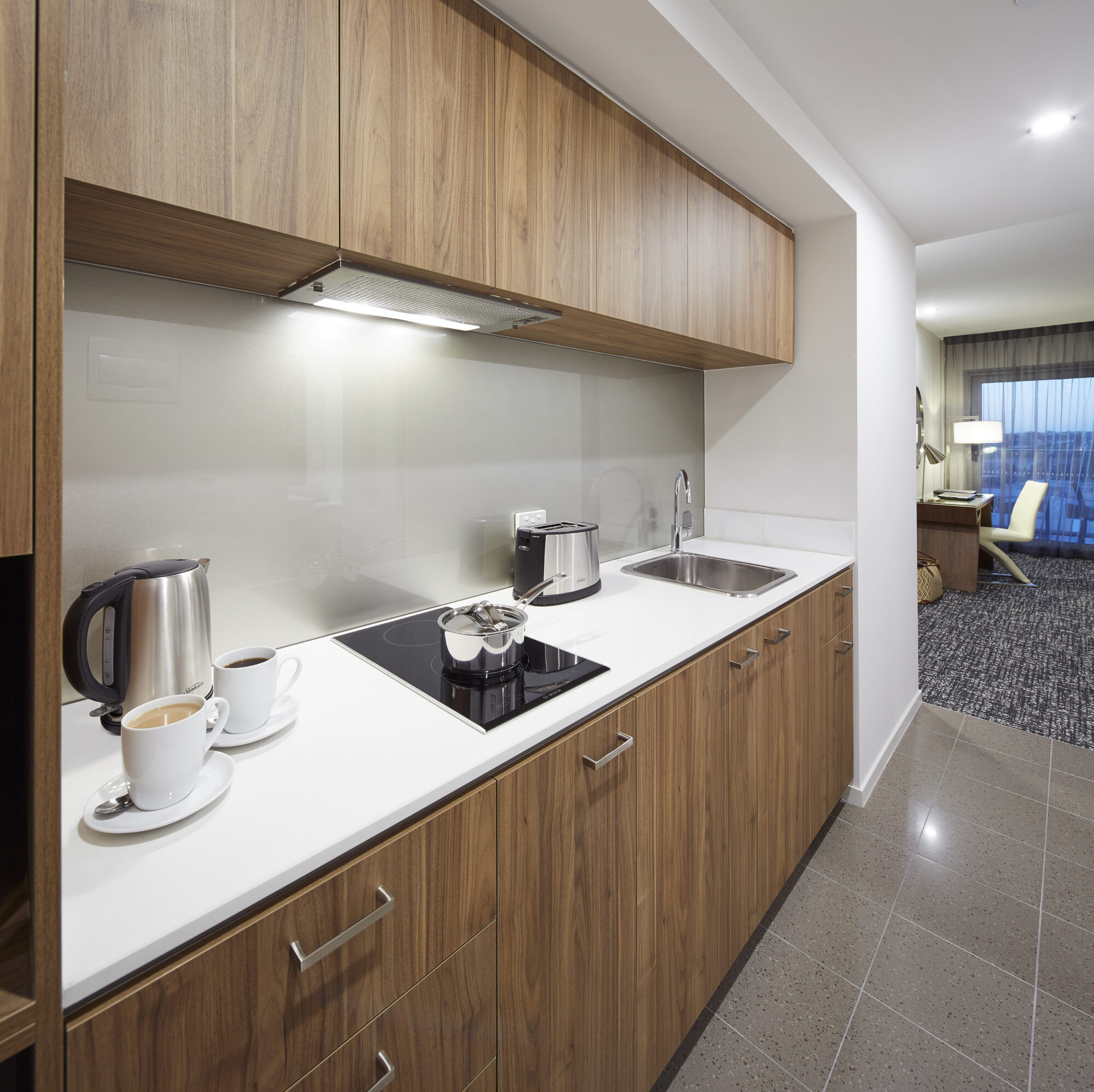 The Sebel West Perth Aire Apartments kitchenette