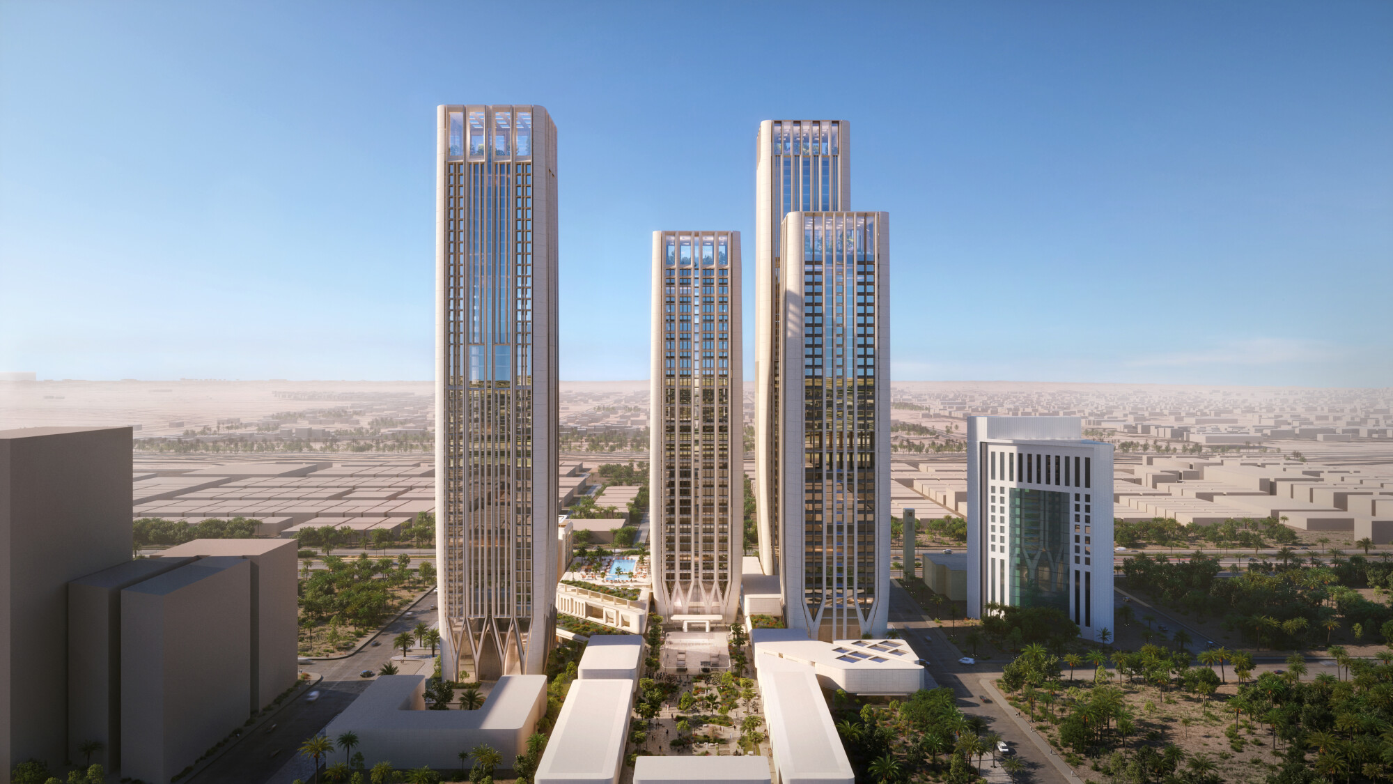 Master planned development project in Riyadh - AYD-SITE-East-High-Day-jpg