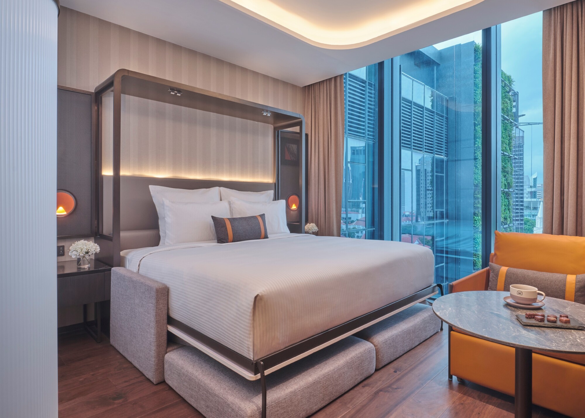Pullman Singapore Hill Street_Deluxe Room (Murphy Bed Open)-jpg