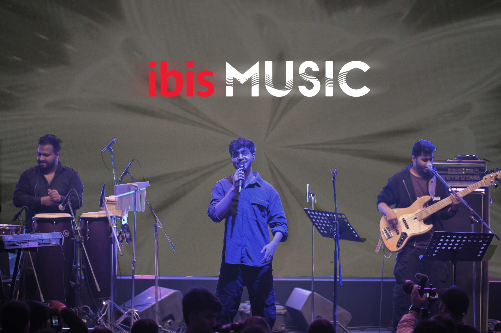 Varun Jain performing at ibis Music  India launch