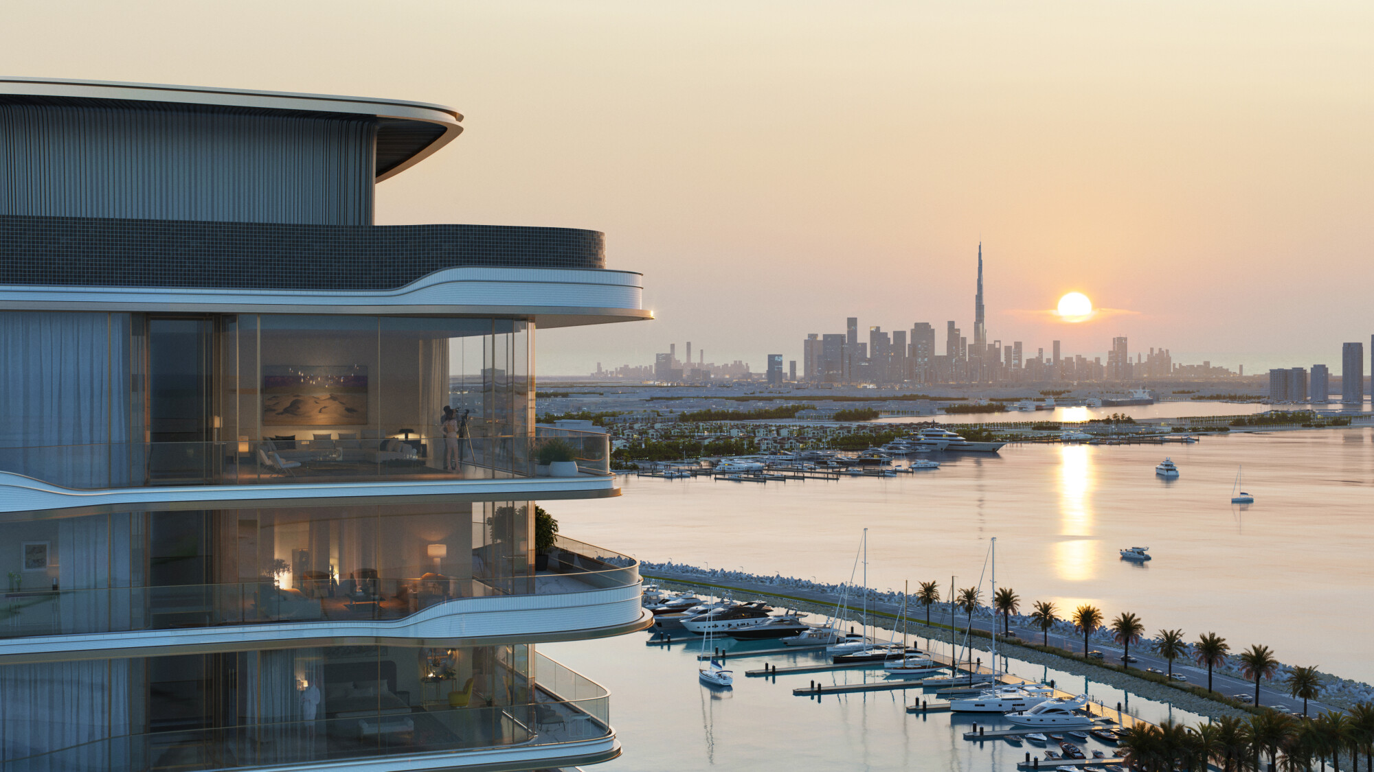 Swissôtel Waterfront Residences at Dubai Islands prime location