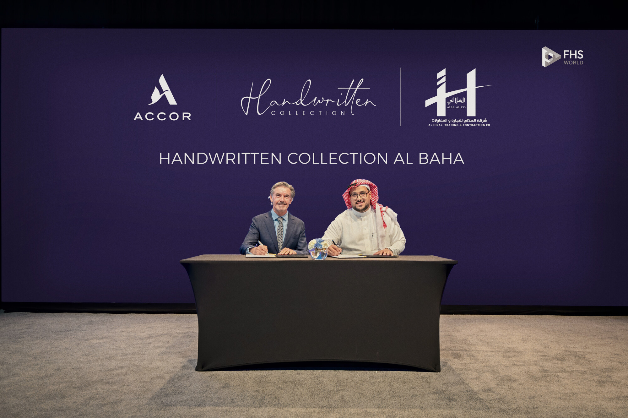 Handwritten Collection Al Baha Signing