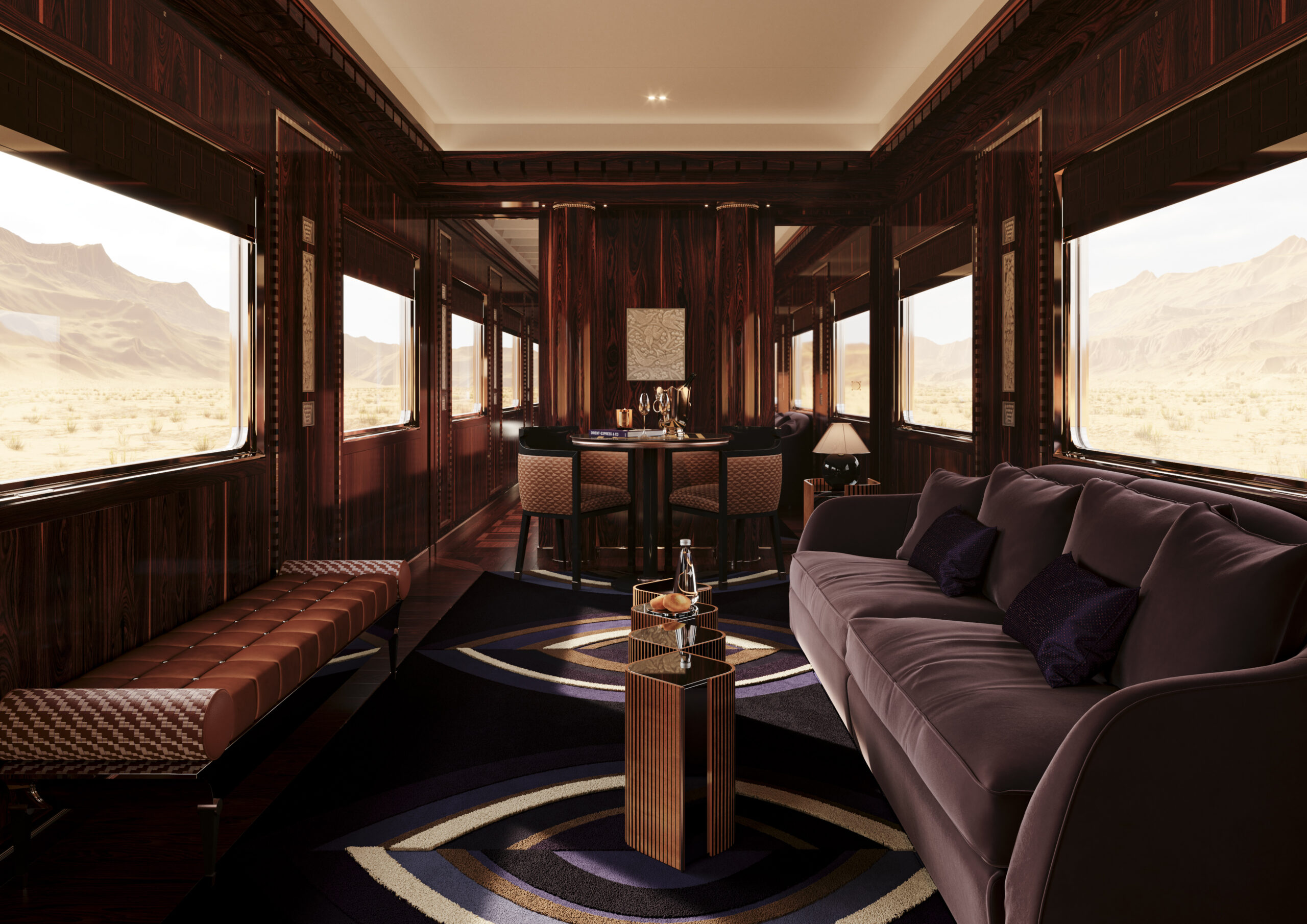 Download this stock image: The Venice Simplon Orient-Express